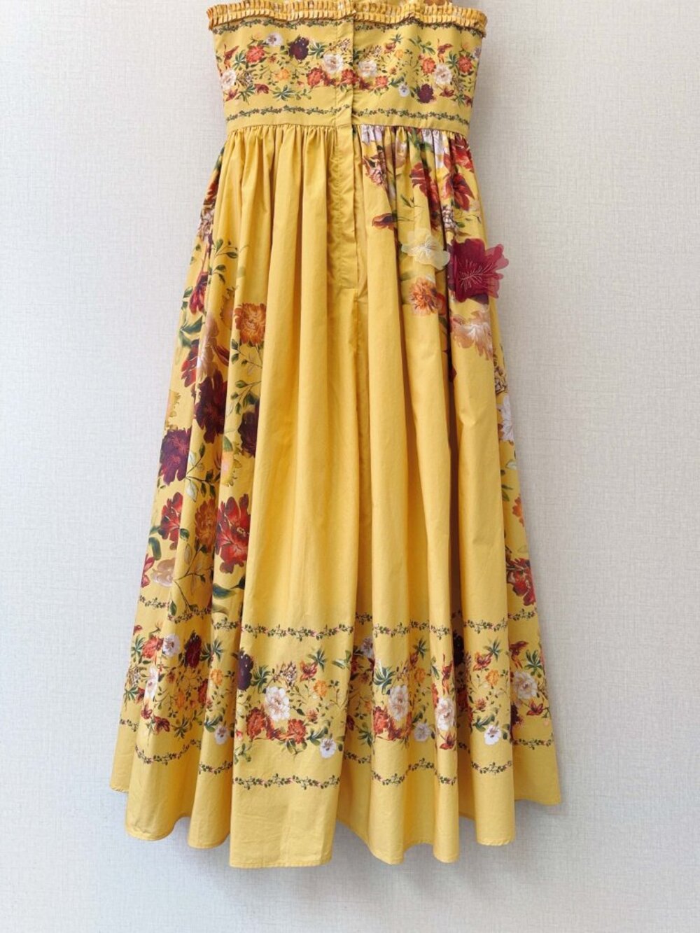 Agua by Agua Bendita Bright Yellow Floral Sundress - Picture 5 of 7